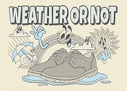 WEATHER OR NOT PLAIN TOE OXFORD 詳細画像