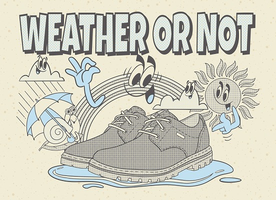 WEATHER OR NOT PLAIN TOE OXFORD 詳細画像 ニュー タン 8