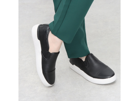 TRUFLEX PARISSA TOE CAP 詳細画像 ブラックウォッシャブル 6