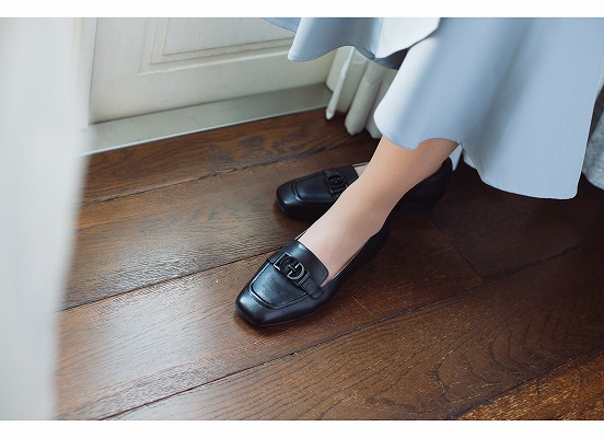TOTAL MOTION MYLAH ORN LOAFER 詳細画像 ブラック 7