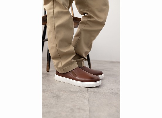 BEACON LIGHT STEP SLIP ON 詳細画像 ブラウン バーニッシュ 10