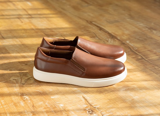 BEACON LIGHT STEP SLIP ON 詳細画像 ブラウン バーニッシュ 7