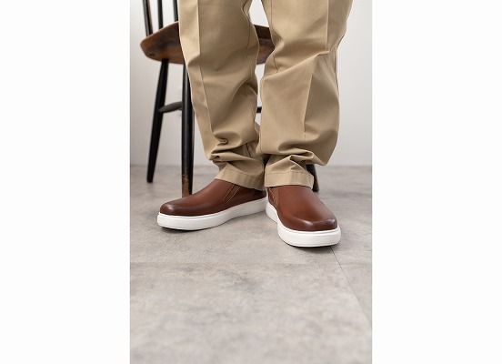 BEACON LIGHT STEP SLIP ON 詳細画像 ブラウン バーニッシュ 9