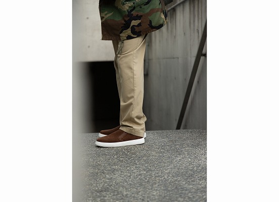 BEACON LIGHT STEP SLIP ON 詳細画像 ブラウン スエード 10